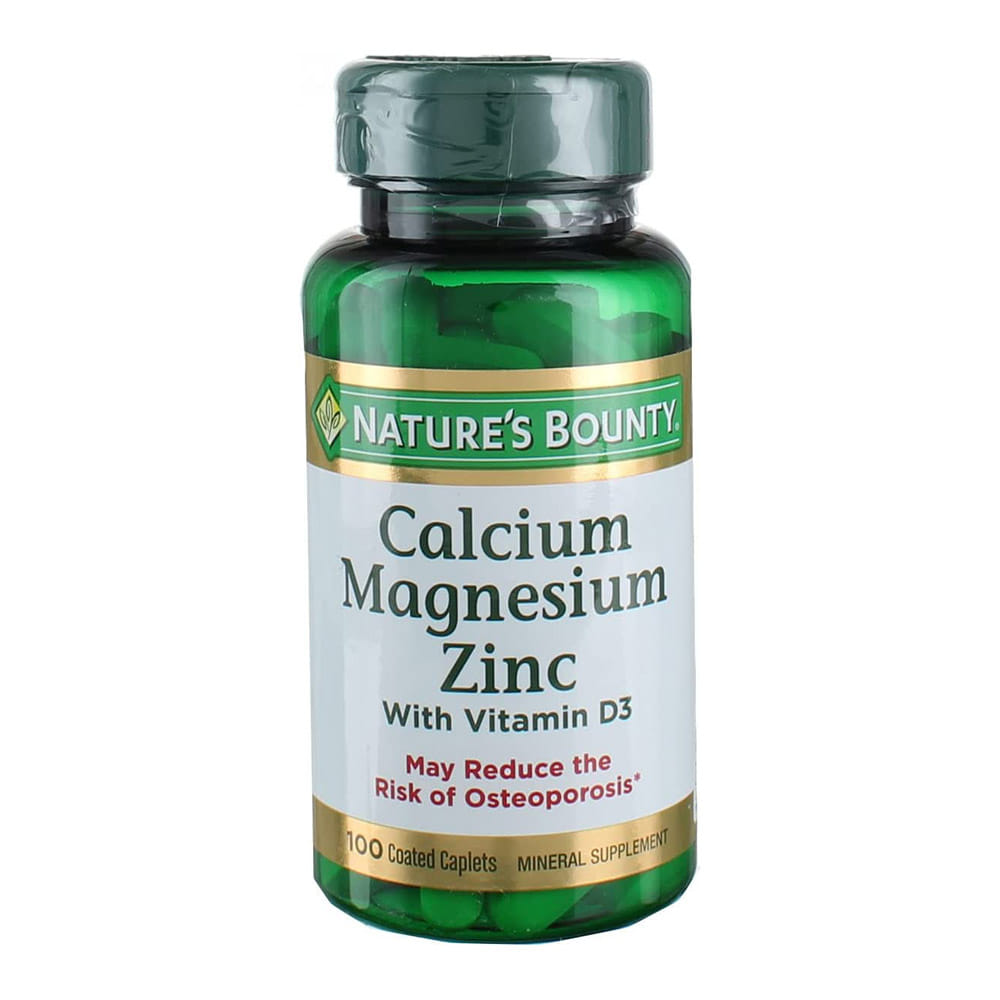 네이쳐스바운티 칼슘 마그네슘 아연 비타민 D3 100정