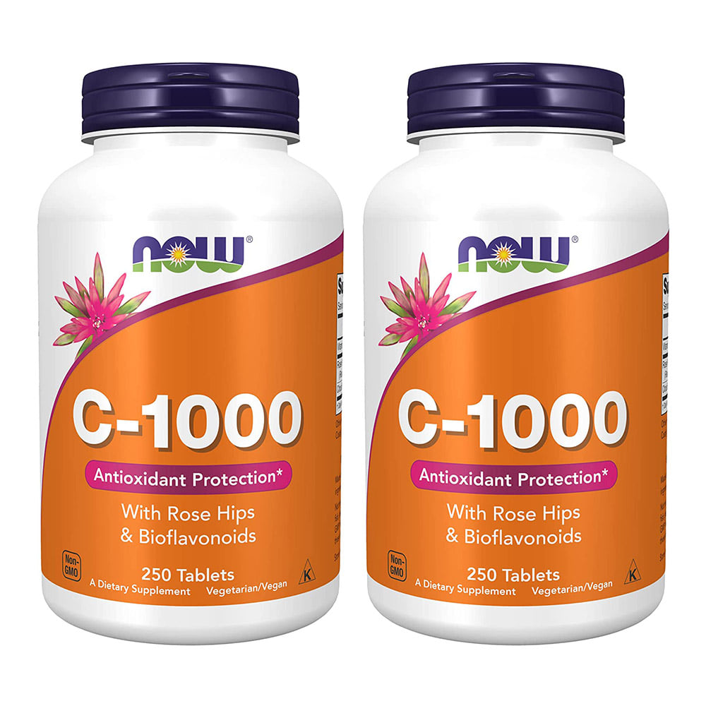 나우푸드 비타민 C-1000 로즈힙 250정 1+1
