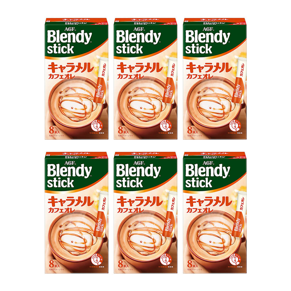 AGF 블랜디 스틱 커피 카페오레 8개입 X 6팩