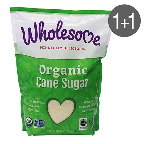 홀썸 유기농 사탕수수 설탕 2.72kg 1+1