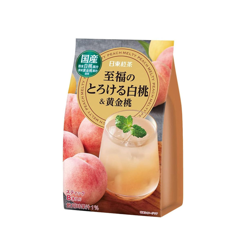 닛토 일본 화이트피치 복숭아맛 홍차 8개입 X 3팩