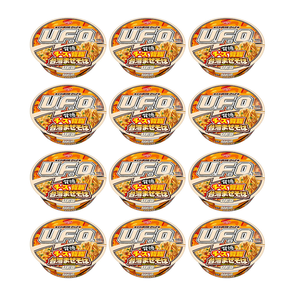 닛신 UFO 치즈 비빔 소바 컵라면 110g X 12팩