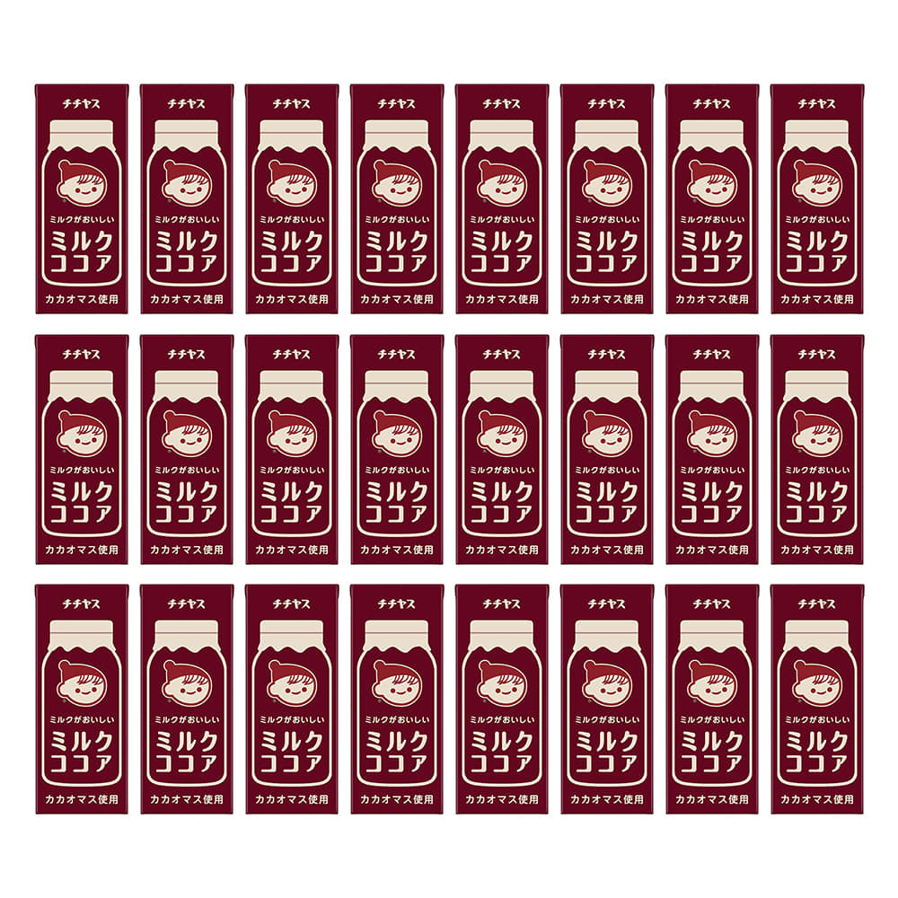 치치야스 밀크코코아 코코아 종이팩 200ml X 24팩