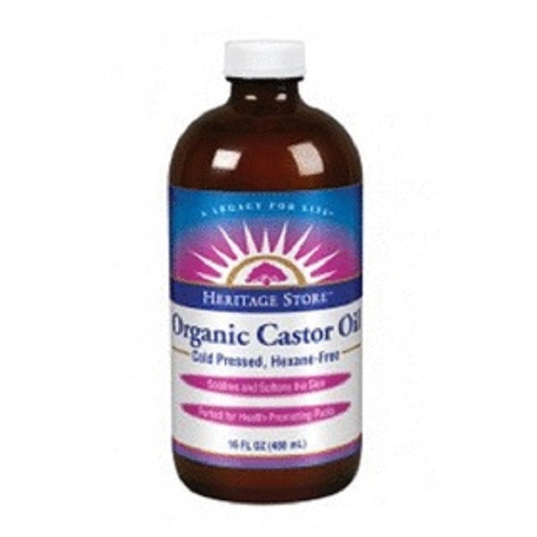 헤리티지 캐스터 오일 스킨 케어 480ml Heritage Products Organic Castor Oil