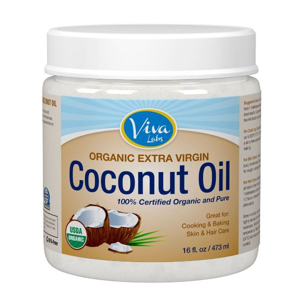 비바랩 코코넛 오일 473ml Viva Labs Organic Extra Virgin Coconut Oil